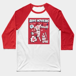 Rhys Hoskins Comic Style Art Baseball T-Shirt